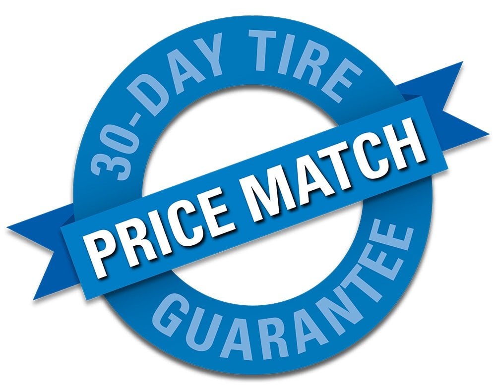 30 day tire-price match guarantee